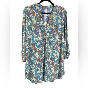 Dear Scarlett Mint Green Quarter Sleeve Lizzy NWT Sizes XL-3X